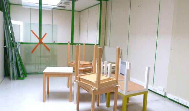 L'espace commun de l'école Montessori de Tours