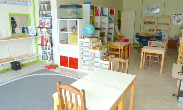 La classe des 6-10 ans de l'école Montez Souris