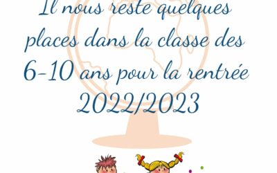 Rentrée 2022-23